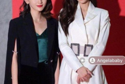 网红明星合照,星光熠熠的友谊瞬间